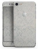 Stained Blue Damask Pattern - Skin-kit for the iPhone 8 or 8 Plus