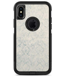 Stained Blue Damask Pattern - iPhone X OtterBox Case & Skin Kits