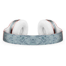 Stained Faded Blue Damask Pattern Full-Body Skin Kit for the Beats by Dre Solo 3 Wireless Headphones