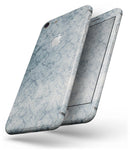 Stained Faded Blue Damask Pattern - Skin-kit for the iPhone 8 or 8 Plus