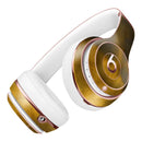Stained Golden Watercolor Full-Body Skin Kit for the Beats by Dre Solo 3 Wireless Headphones