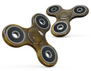 Stained Golden Watercolor Full-Body Fidget Spinner Skin-Kit