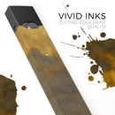 Stained Golden Watercolor - Premium Decal Protective Skin-Wrap Sticker compatible with the Juul Labs vaping device
