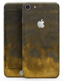 Stained Golden Watercolor - Skin-kit for the iPhone 8 or 8 Plus