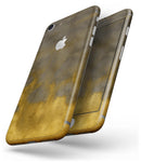 Stained Golden Watercolor - Skin-kit for the iPhone 8 or 8 Plus