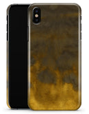 Stained Golden Watercolor - iPhone X Clipit Case