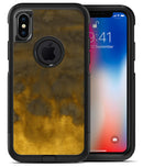 Stained Golden Watercolor - iPhone X OtterBox Case & Skin Kits
