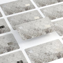 Stained Gray Damask Pattern - Premium Protective Decal Skin-Kit for the Apple Credit Card