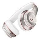 Stained Gray Damask Pattern Full-Body Skin Kit for the Beats by Dre Solo 3 Wireless Headphones