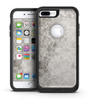 Stained Gray Damask Pattern - iPhone 7 or 7 Plus Commuter Case Skin Kit