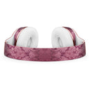 Stained Magenta Damask Pattern Full-Body Skin Kit for the Beats by Dre Solo 3 Wireless Headphones