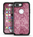 Stained Magenta Damask Pattern - iPhone 7 Plus/8 Plus OtterBox Case & Skin Kits
