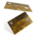 Stained Watercolor with Gold Specks - Premium Protective Decal Skin-Kit for the Apple Credit Card
