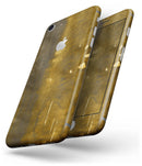Stained Watercolor with Gold Specks - Skin-kit for the iPhone 8 or 8 Plus