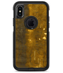 Stained Watercolor with Gold Specks - iPhone X OtterBox Case & Skin Kits