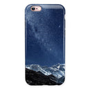Starry Mountaintop iPhone 6/6s or 6/6s Plus 2-Piece Hybrid INK-Fuzed Case