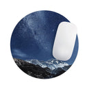 Starry Mountaintop// WaterProof Rubber Foam Backed Anti-Slip Mouse Pad for Home Work Office or Gaming Computer Desk