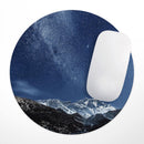 Starry Mountaintop// WaterProof Rubber Foam Backed Anti-Slip Mouse Pad for Home Work Office or Gaming Computer Desk