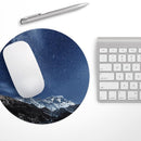 Starry Mountaintop// WaterProof Rubber Foam Backed Anti-Slip Mouse Pad for Home Work Office or Gaming Computer Desk