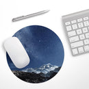 Starry Mountaintop// WaterProof Rubber Foam Backed Anti-Slip Mouse Pad for Home Work Office or Gaming Computer Desk