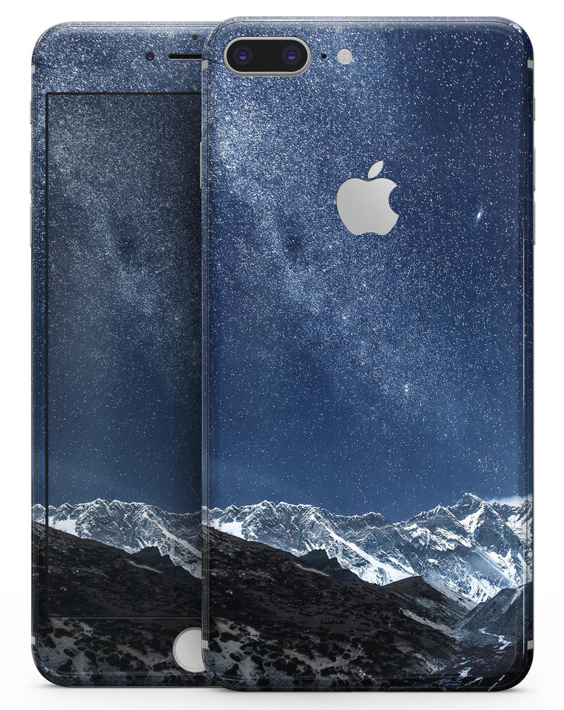 Starry Mountaintop - Skin-kit for the iPhone 8 or 8 Plus