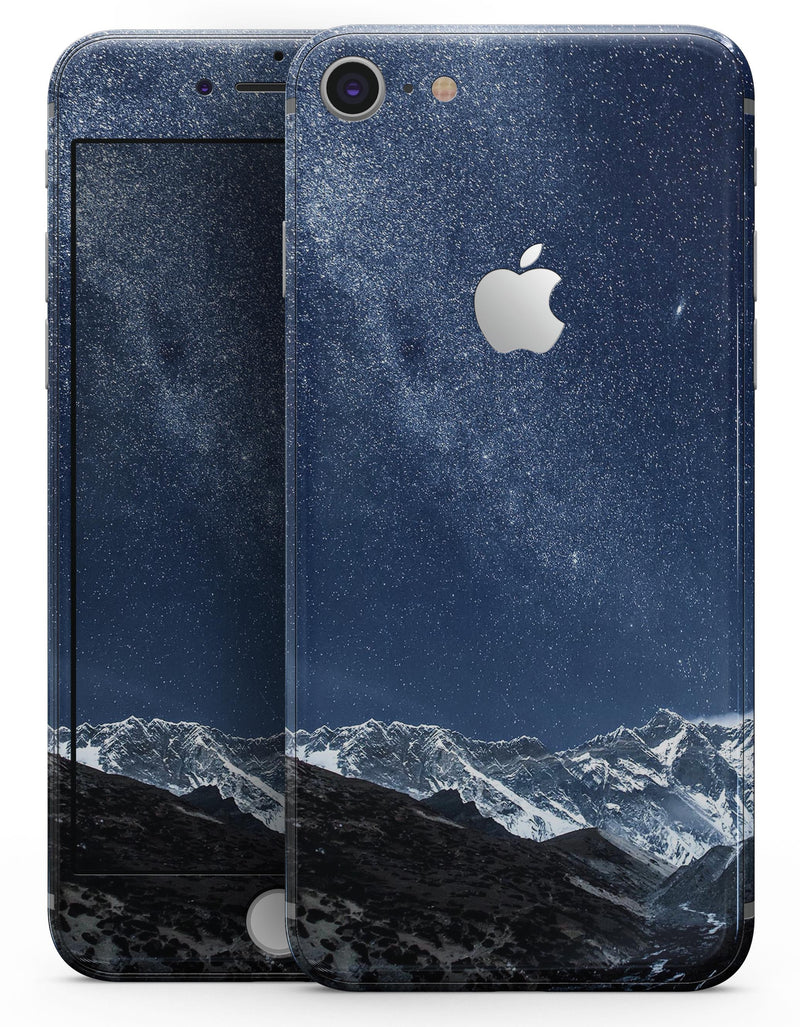 Starry Mountaintop - Skin-kit for the iPhone 8 or 8 Plus