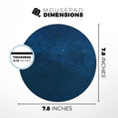 Starry Sky Night// WaterProof Rubber Foam Backed Anti-Slip Mouse Pad for Home Work Office or Gaming Computer Desk