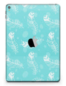 Stenciled Feather Pattern - iPad Pro 97 - View 3.jpg
