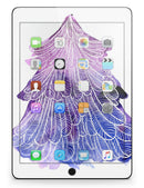 Stenciled Watercolor Evergreen Tree - iPad Pro 97 - View 8.jpg