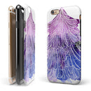 Stenciled Watercolor Evergreen Tree iPhone 6/6s or 6/6s Plus 2-Piece Hybrid INK-Fuzed Case