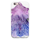 Stenciled Watercolor Evergreen Tree iPhone 6/6s or 6/6s Plus 2-Piece Hybrid INK-Fuzed Case