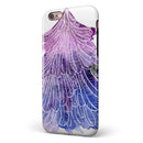 Stenciled Watercolor Evergreen Tree iPhone 6/6s or 6/6s Plus 2-Piece Hybrid INK-Fuzed Case