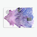 Stenciled Watercolor Evergreen Tree - Premium Protective Decal Skin-Kit for the Apple Credit Card