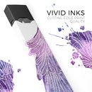 Stenciled Watercolor Evergreen Tree - Premium Decal Protective Skin-Wrap Sticker compatible with the Juul Labs vaping device