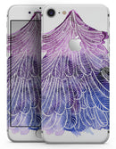 Stenciled Watercolor Evergreen Tree - Skin-kit for the iPhone 8 or 8 Plus