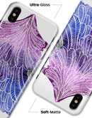 Stenciled Watercolor Evergreen Tree - iPhone X Clipit Case