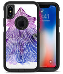 Stenciled Watercolor Evergreen Tree - iPhone X OtterBox Case & Skin Kits