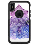 Stenciled Watercolor Evergreen Tree - iPhone X OtterBox Case & Skin Kits