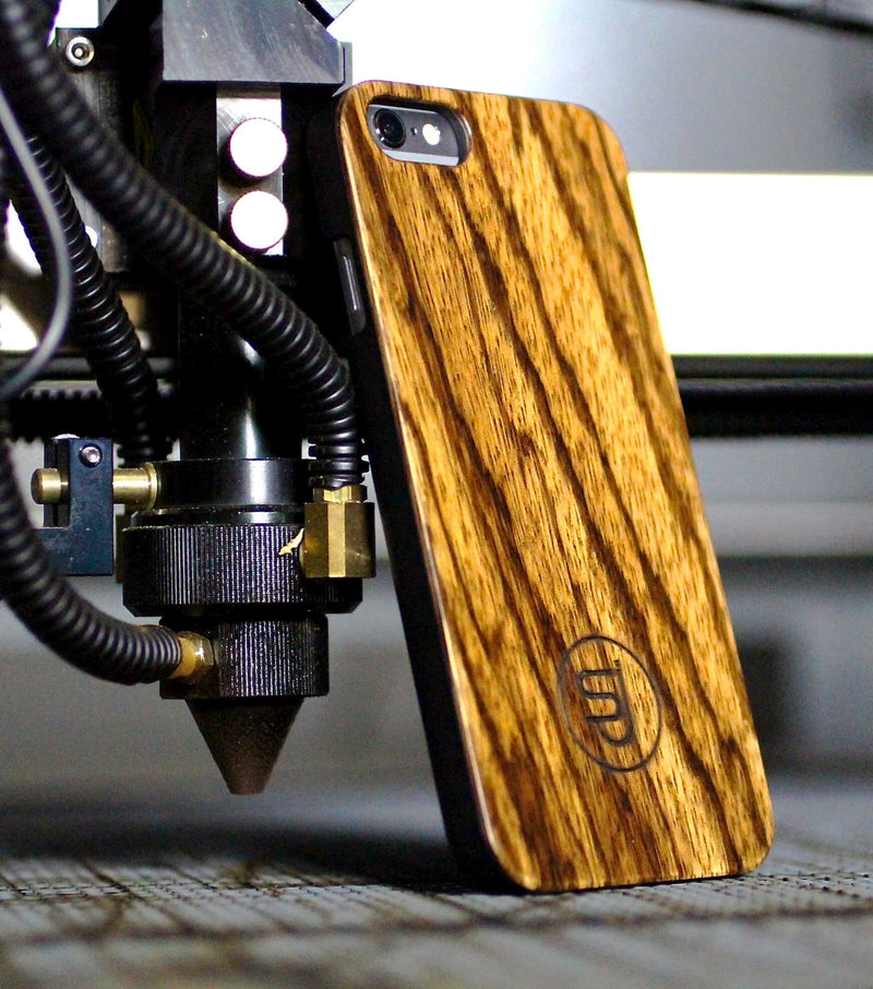 Steve Jobs Tribute - Hand-Crafted RoseWood iPhone Case