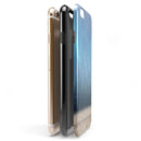 Strachted Blue and Gold iPhone 6/6s or 6/6s Plus 2-Piece Hybrid INK-Fuzed Case