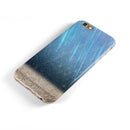 Strachted Blue and Gold iPhone 6/6s or 6/6s Plus 2-Piece Hybrid INK-Fuzed Case