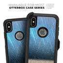 Strachted Blue and Gold - Skin Kit for the iPhone OtterBox Cases