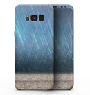 Strachted Blue and Gold - Samsung Galaxy S8 Full-Body Skin Kit