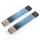 Strachted Blue and Gold - Premium Decal Protective Skin-Wrap Sticker compatible with the Juul Labs vaping device