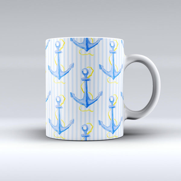 The-Striped-Blue-and-Gold-Watercolor-Anchor-ink-fuzed-Ceramic-Coffee-Mug