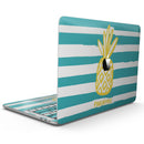 MacBook Pro with Touch Bar Skin Kit - Striped_Mint_and_Gold_Pineapple-MacBook_13_Touch_V9.jpg?