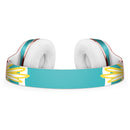Striped Mint and Gold Pineapple Full-Body Skin Kit for the Beats by Dre Solo 3 Wireless Headphones