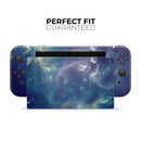 Subtle Blue and Green Nebula // Skin Decal Wrap Kit for Nintendo Switch Console & Dock, Joy-Cons, Pro Controller, Lite, 3DS XL, 2DS XL, DSi, or Wii - Vinyl Skin Wrap for Nintendo Switch 2, OLED, Lite, Pro Controller, Wii & Classic Handhelds