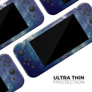 Subtle Blue and Green Nebula // Skin Decal Wrap Kit for Nintendo Switch Console & Dock, Joy-Cons, Pro Controller, Lite, 3DS XL, 2DS XL, DSi, or Wii - Vinyl Skin Wrap for Nintendo Switch 2, OLED, Lite, Pro Controller, Wii & Classic Handhelds