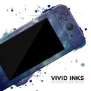 Subtle Blue and Green Nebula // Skin Decal Wrap Kit for Nintendo Switch Console & Dock, Joy-Cons, Pro Controller, Lite, 3DS XL, 2DS XL, DSi, or Wii - Vinyl Skin Wrap for Nintendo Switch 2, OLED, Lite, Pro Controller, Wii & Classic Handhelds